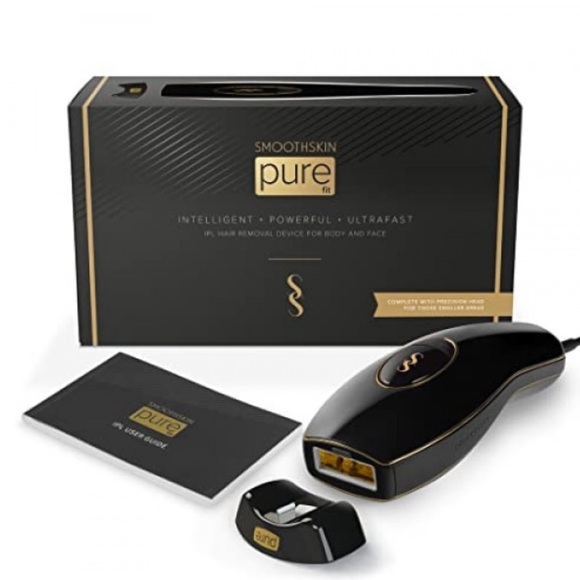 SmoothSkin Pure Fit IPL Hair Removal Device - Black - Picture 1 of 4